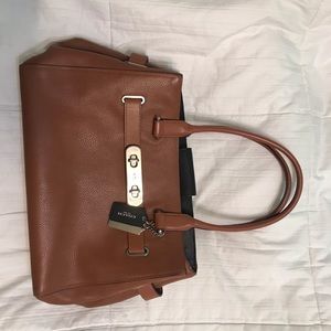 Tan Coach Carryall